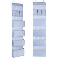 Vou tiger Organizador Puerta Colgante- 7 Bolsillos y Ganchos metálicos- Ahorra Espacio en Cualquier Habitación o Armario…